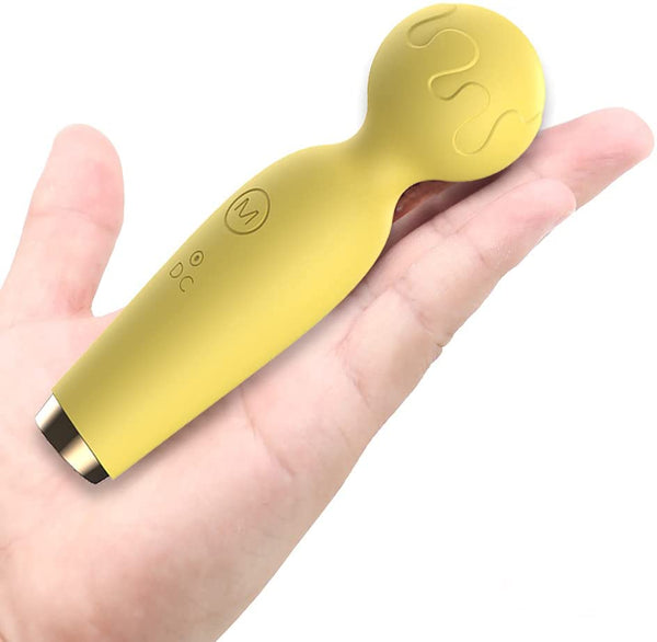 Upgraded Mini Back Massager - Cordless Body Massager with 10 Powerful Vibration Mode for Body Relieves Neck Shoulder Back Waist Leg Muscle Tension