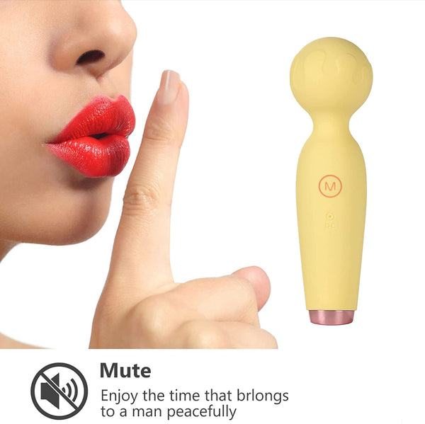 Upgraded Mini Back Massager - Cordless Body Massager with 10 Powerful Vibration Mode for Body Relieves Neck Shoulder Back Waist Leg Muscle Tension